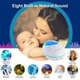 thumbnail image 3 of Clearance Ocean Wave Projector Lamp 12 LED 8 Colors Night Light Sky Remote Control Bluetooth 5.0 Speaker 8 Music Novelty Baby Toys Gift, 3 of 5