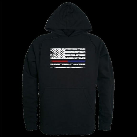 TRL & TBL Dual Flag GRPX Pullover, Black - Small