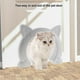 thumbnail image 5 of Puerta interior para gatos Puerta para gatos Instrucciones fáciles de seguir Túnel de puerta de pasillo para gatos para gato 1 pieza negro, 5 of 5