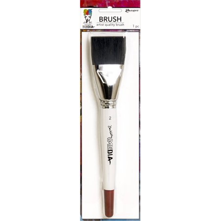 UPC: 0789541071143 | Dina Wakley Media Stiff Bristle Brush -2