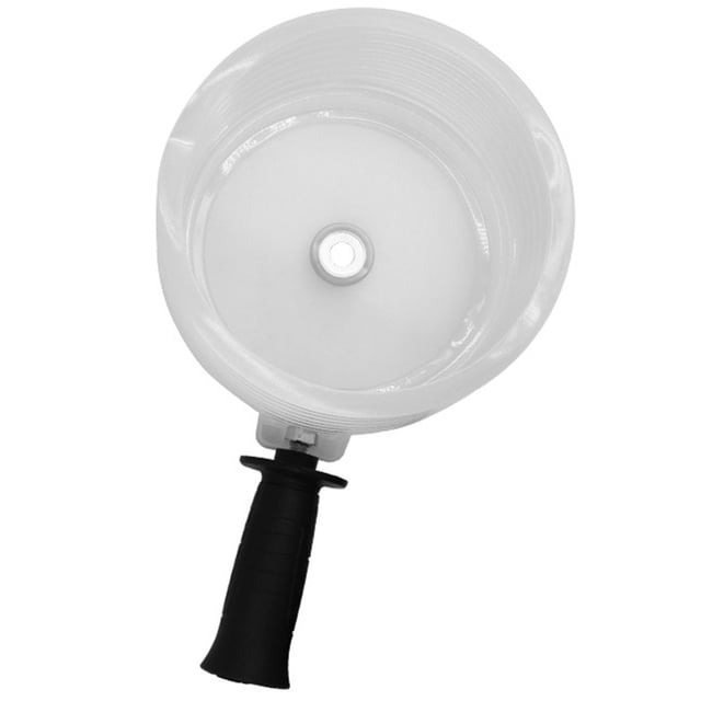 BESTYASH 1Pcs Transparent Drill Dust Collector for Ceiling Work and Woodworking Projects with Handle Design