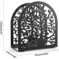 thumbnail image 4 of czcpp-Napkin Holder, Tree & Bird Design Metal Napkin Holders for Paper Napkins, Freestanding Napkin Holder for Kitchen and Table, Modern Napkins Holder for Home & Picnic Party, Black, 4 of 4