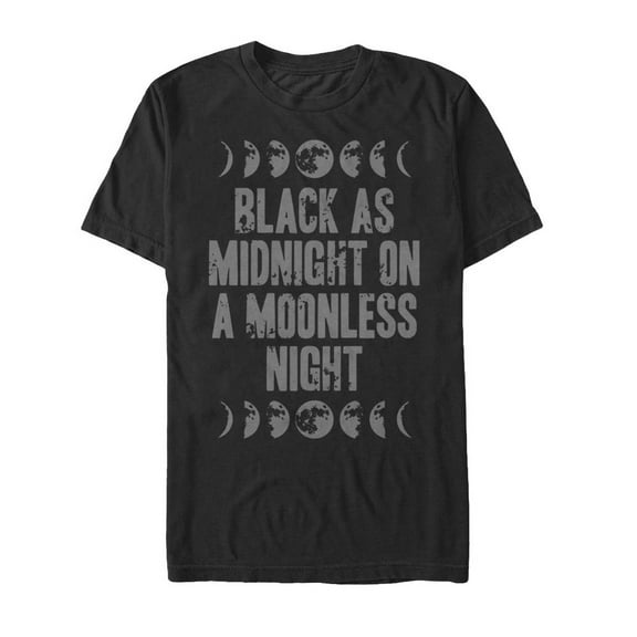 Men's Twin Peaks Coffee Midnight on Moonless Night Graphic Tee Black Medium