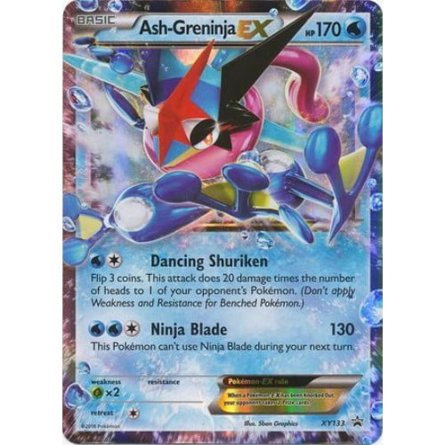 Pokemon Card New Ash Greninja Ex Xy133 Ultra Rare Promo Walmart Com Walmart Com