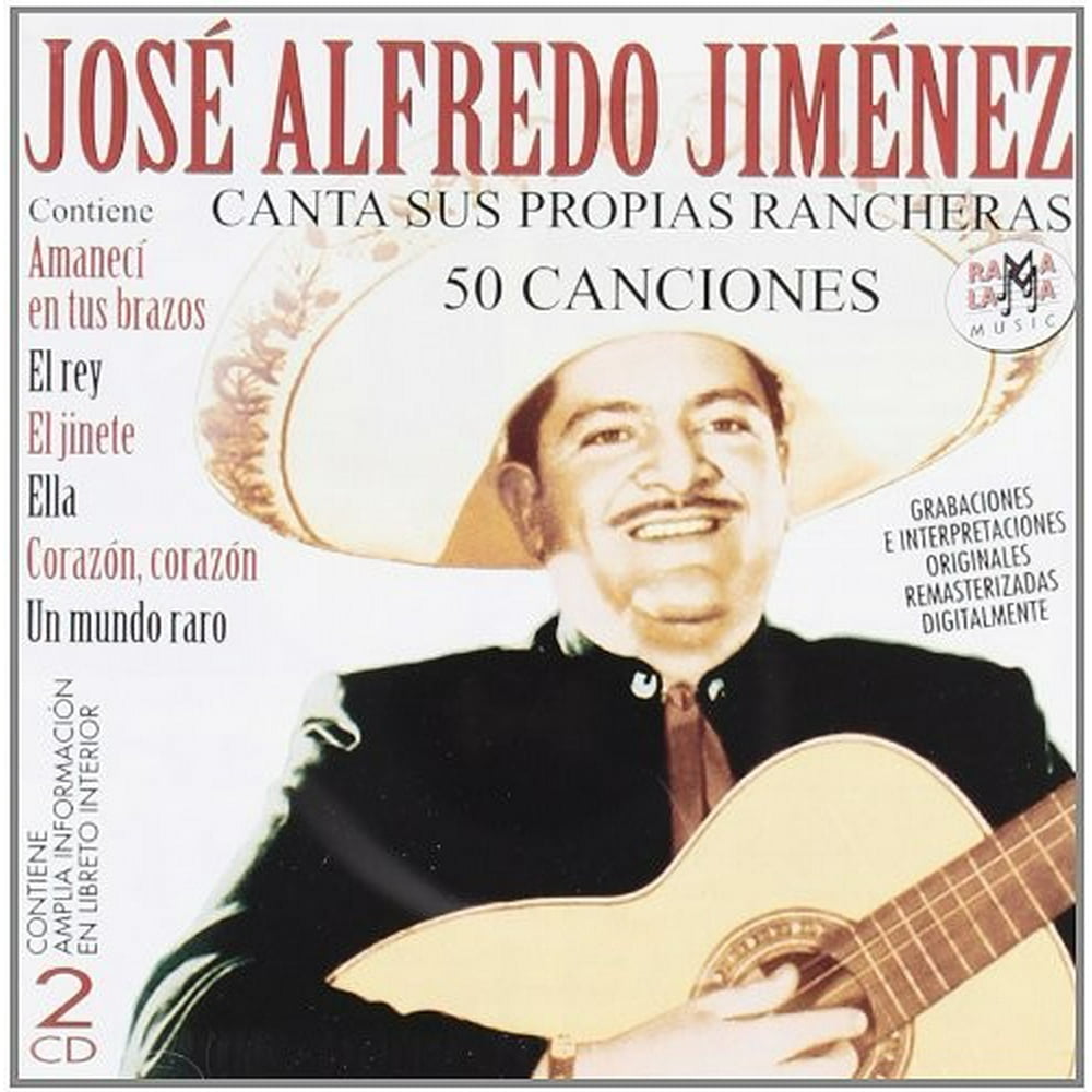 Canta Sus Propias Rancheras 50 Canciones (CD)