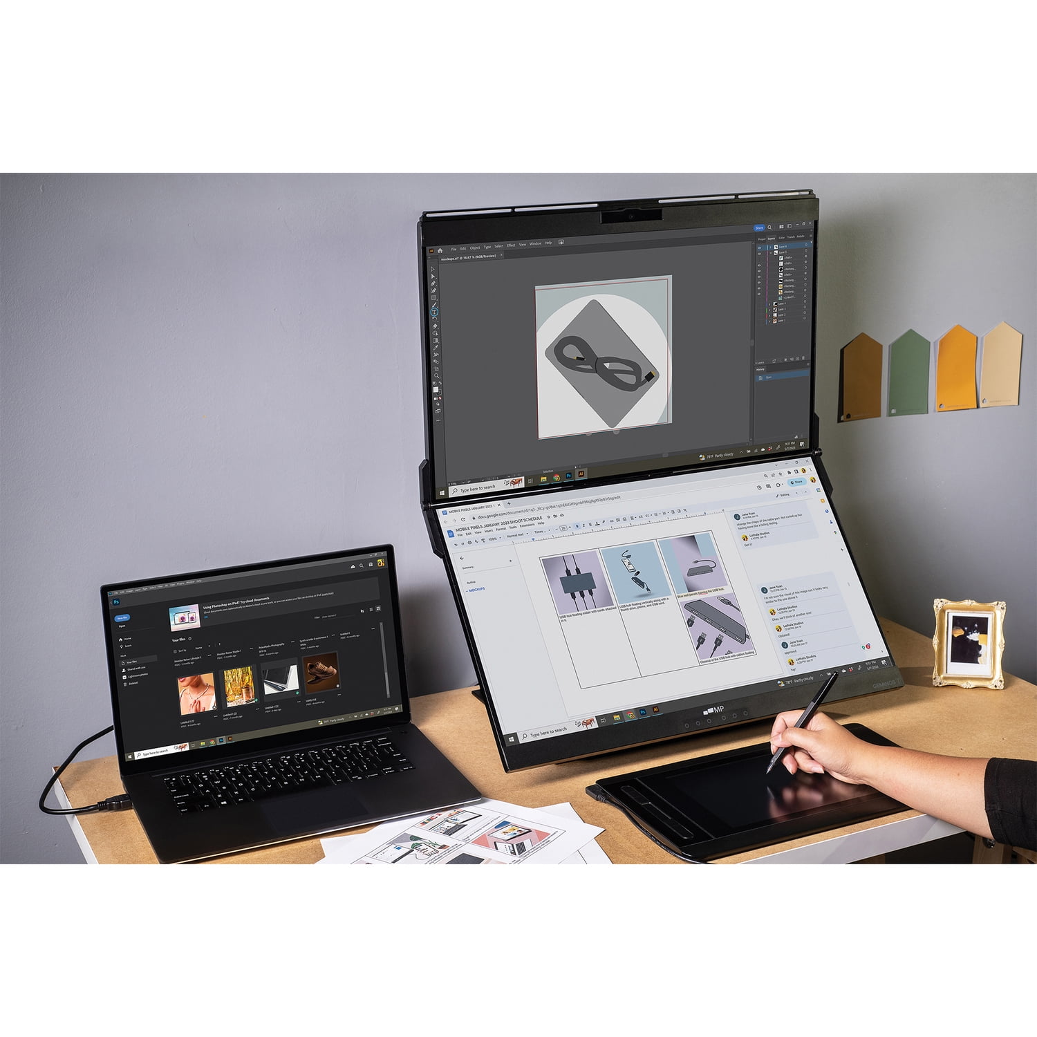 Mobile Pixels Geminos T 24