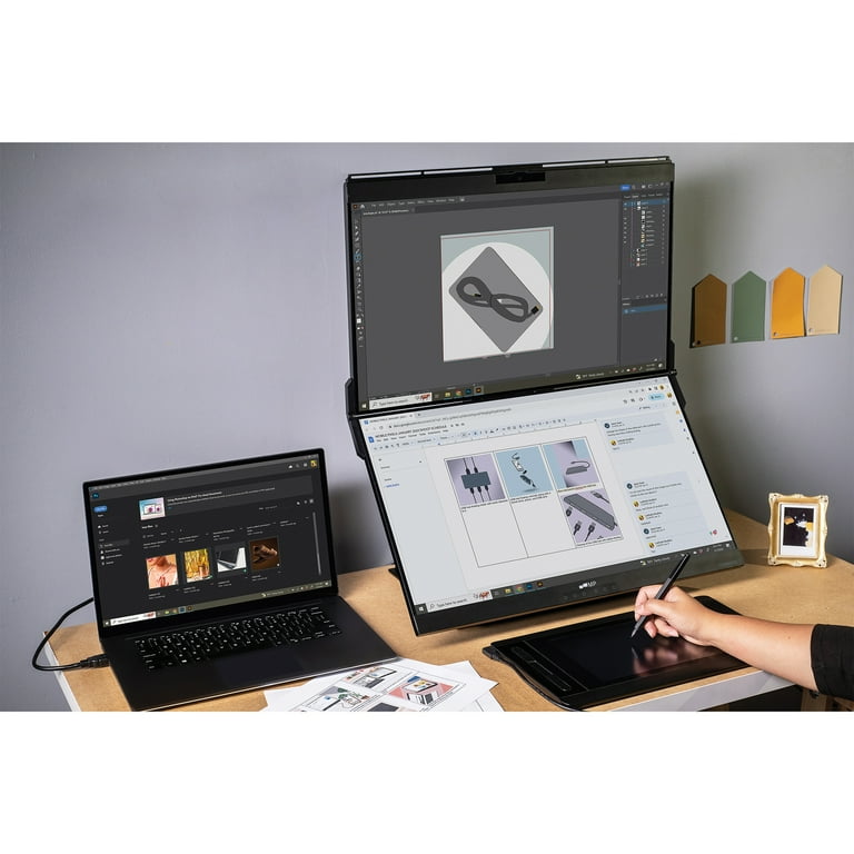 Geminosモニター Amazon.com: Mobile Pixels Geminos (2 x 24 inch) IPS Dual Stacked