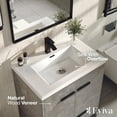thumbnail image 2 of Eviva Lugano 30" Cement Gray Modern Bathroom Vanity with White Integrated Acrylic Sink, 2 of 7