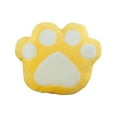 thumbnail image 1 of Cojín para asiento con forma de pata, cojín para el suelo, cojín suave para silla, bonito cojín para cama, habitación, jardín, decoración interior Amarillo Macarena Lindo cojín de asiento, 1 of 8
