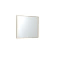 thumbnail image 2 of Metal frame rectangle mirror 30 inch in Brass, 2 of 7