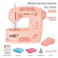 thumbnail image 1 of Er na Machine à Coudre Portable Mini pour la Maison, Machine à Coudre Électrique avec Pédale à Pression, Outils de Bricolage et de Raccommodage pour la Maison, Jouets pour Enfants, 1 of 25
