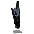 thumbnail image 1 of Moe's Jeb Marbre Sculpture en Teck en Brun Foncé, 1 of 1