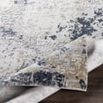 thumbnail image 5 of Hauteloom Ryhill Living Room, Bedroom Area Rug - Modern Abstract Contemporary - Faded Distressed Neutral Carpet - Gray, Blue, Beige, Brown - 6'7" x 9'6", 5 of 9