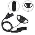 thumbnail image 1 of Fdit D-Type Ear-hook Headset PTT MIC Earpiece For P8268 Radio, 1 of 8