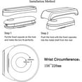 thumbnail image 2 of Correas de repuesto compatibles con Xiaomi Band 7, correas de metal, correas de acero inoxidable impermeables, fáciles de instalar con herramientas., 2 of 7