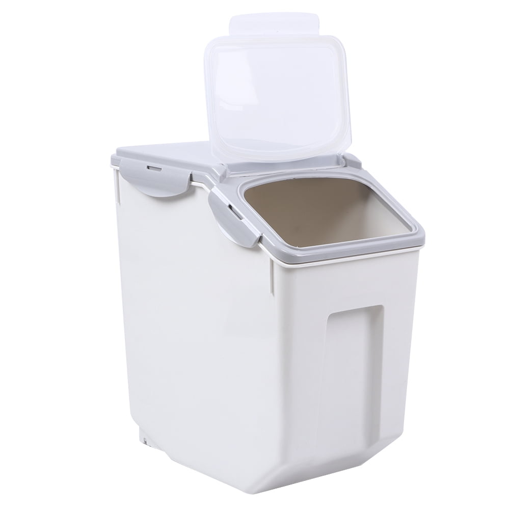 Pet Food Barrel, Durable Pet Feed Box, Grain Storage For Dogs Cats L