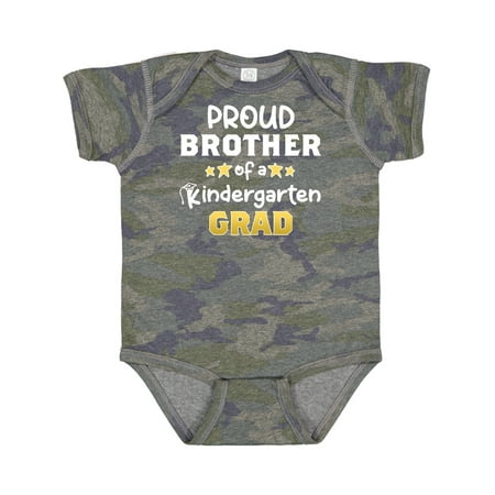 

Inktastic Proud Brother of a Kindergarten Grad Gift Baby Boy Bodysuit