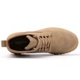 thumbnail image 4 of Botas de cuero mate para exteriores para hombres Botas altas de gamuza estilo inglés de tendencia Wmkox8yii 123q1711, 4 of 9