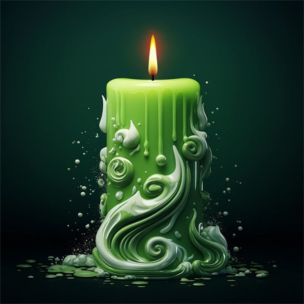 Tibvox Carved Cylinde Candle Mold for Making Candle Home Decor, DIY Epoxy Resin Casting