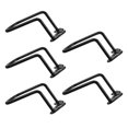 thumbnail image 1 of FONDOTIN Bicycle Chainwheel Protector 5Pcs Black Metal for Mountain Bike Frame Protection 3.93X2.36X2.36in, 1 of 8