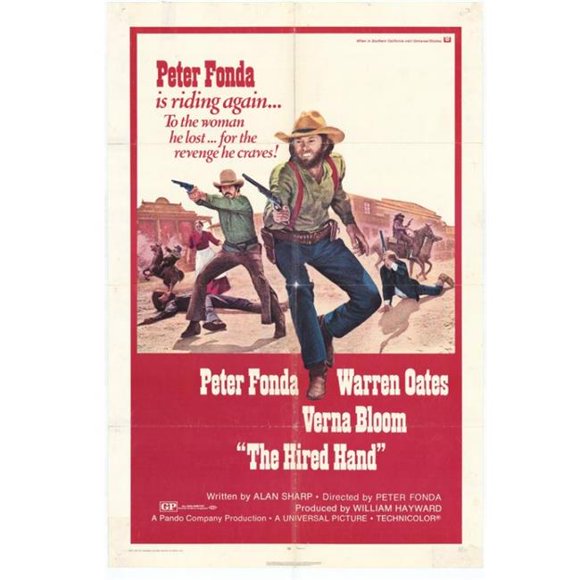 Posterazzi MOVEH6278 Hired Hand Movie Poster - 27 x 40 in.