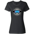 thumbnail image 3 of Inktastic Ski Mask Skiing Gift Women's T-Shirt, 3 of 5