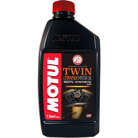 Motul Twin 4T 20W-50 100% Synthetic, 1-Quart