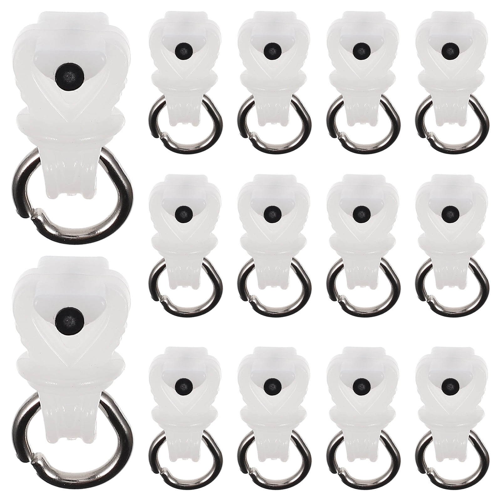 Curtain Track Gliders100pcs Curtain Track Gliders Drapery Rail Sliding