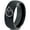 Black Dome Tungsten, variant on Tungsten Cat Love Cats Lover Kitten Kitty Feline Band Ring 8mm Men Women Comfort Fit Gray Step Bevel Edge Brushed Polished
