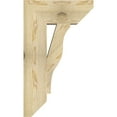 thumbnail image 3 of Ekena Millwork 6"W x 18"D x 30"H Funston Slat Rough Sawn Bracket, Douglas Fir, 3 of 4