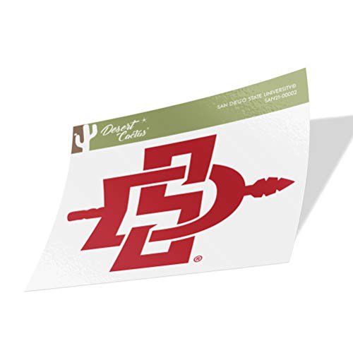 San Diego State University Sdsu Aztecs Ncaa Vinyl Decal Laptop Water Bottle Car Scrapbook Sticker 00002 Walmart Com