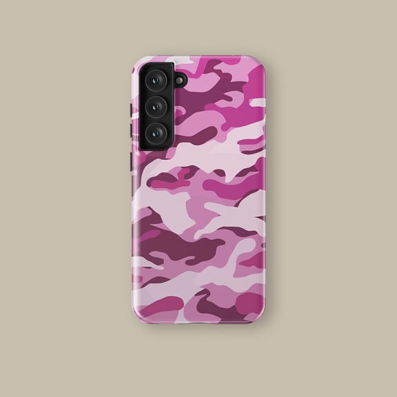 Pink Camo Camouflage Case for iPhone Samsung Girly Hunting Military