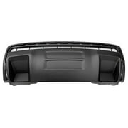 Front Skid Plate - Textured Black - without Tow Hooks - Compatible with 2015 - 2019 GMC Canyon without Off Road Package 2016 2017 2018