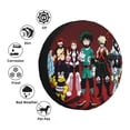 thumbnail image 4 of My Hero Academia Spare Tire Cover Waterproof Dust-Proof Universal Wheel Tire Cover Protector Accessories 14" 15" 16" 17", 4 of 7