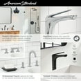 thumbnail image 5 of American Standard Studio S 8 in. Widespread 2-Handle Low Spout Bathroom Faucet in Brushed Nickel, 5 of 7