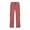 Orange, variant on Men's Casual Cargo Pants with Multi Woven Pockets Solid Color Elastic Waist