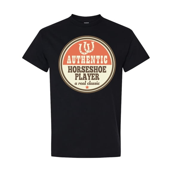 Inktastic Horseshoe Player T-Shirt