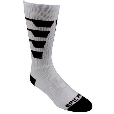 

Epic Adult Fancy Stripes - Cute Novelty Fun Design Crew-Socks (1-Pair)