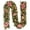 C, variant on ZMKIAG 2.7m Christmas Stairs Decoration with Rattan Flowers - Natural Rattan Christmas Tree and Festival Door Decor, Rustic Holiday Home Accent for Staircase and Wall Display