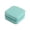 Green, variant on Earring Jewelry Display Box, Premium Leather Velvet Storage Case Organizer, Multi-Compartment Flannel Tray with Necklace Hooks Ring Slots Gift Ready, White