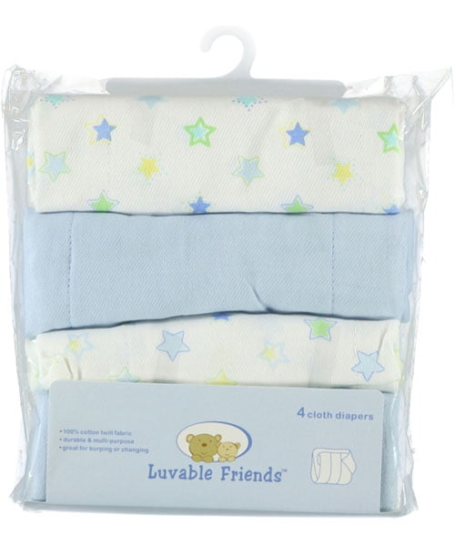 Luvable Friends Hudson Baby Long-Sleeve Dresses 2pk, Winter Flurry, 0-3M
