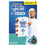 Mr. Clean Magic Eraser Foaming Sponge, All Purpose Cleaner, Dawn Cleaning Power, Ultra Foamy, 7 Count - 2 Pack