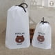 thumbnail image 3 of cs eva bolsa de cordón de dibujos animados con cordón bolsa de ropa de zapatos bolsa de embalaje de cosméticos bolsa de almacenamiento de oso bolsa de cordón blanco esmerilado 27*35 oso, 3 of 3
