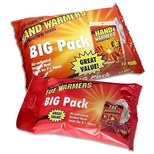 Grabber HWPP10 Big Pack Hand Warmers 10-Pairs