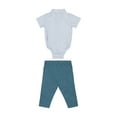 thumbnail image 4 of Little Lad Newborn Boys' Short Sleeve Shirt and Pant, 2-Piece Set, Sizes 0/3M-6/9M, 4 of 4