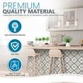 thumbnail image 6 of Black & White Collection Peel and Stick Tile Stickers 24 PC Set backsplash Tile Decals Bathroom & Kitchen Vinyl Wall Decals Easy to Apply Just Peel & Stick Home Decor (Black & White B5, 6x6 Inch), 6 of 10