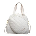 thumbnail image 4 of Bolsa para raquetas de bádminton, bolso cruzado de tenis, bolsillo para raqueta de gran capacidad, multifuncional, con correa de hombro ajustable. blanco, 4 of 8