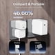 thumbnail image 3 of Cargador rápido Baseus USB C PPS de 45 W para iPhone 16/15, 3 of 7