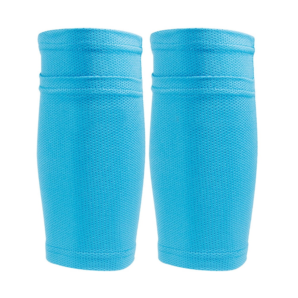 Blue Details about   1Pair Kid Soccer Shin Guards Football Padded Knee Protector Gear Youth 