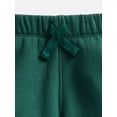 thumbnail image 3 of Wonder Nation Baby Zip Up Hoodie and Joggers Fleece Set, Sizes 0/3M-24M, 3 of 3